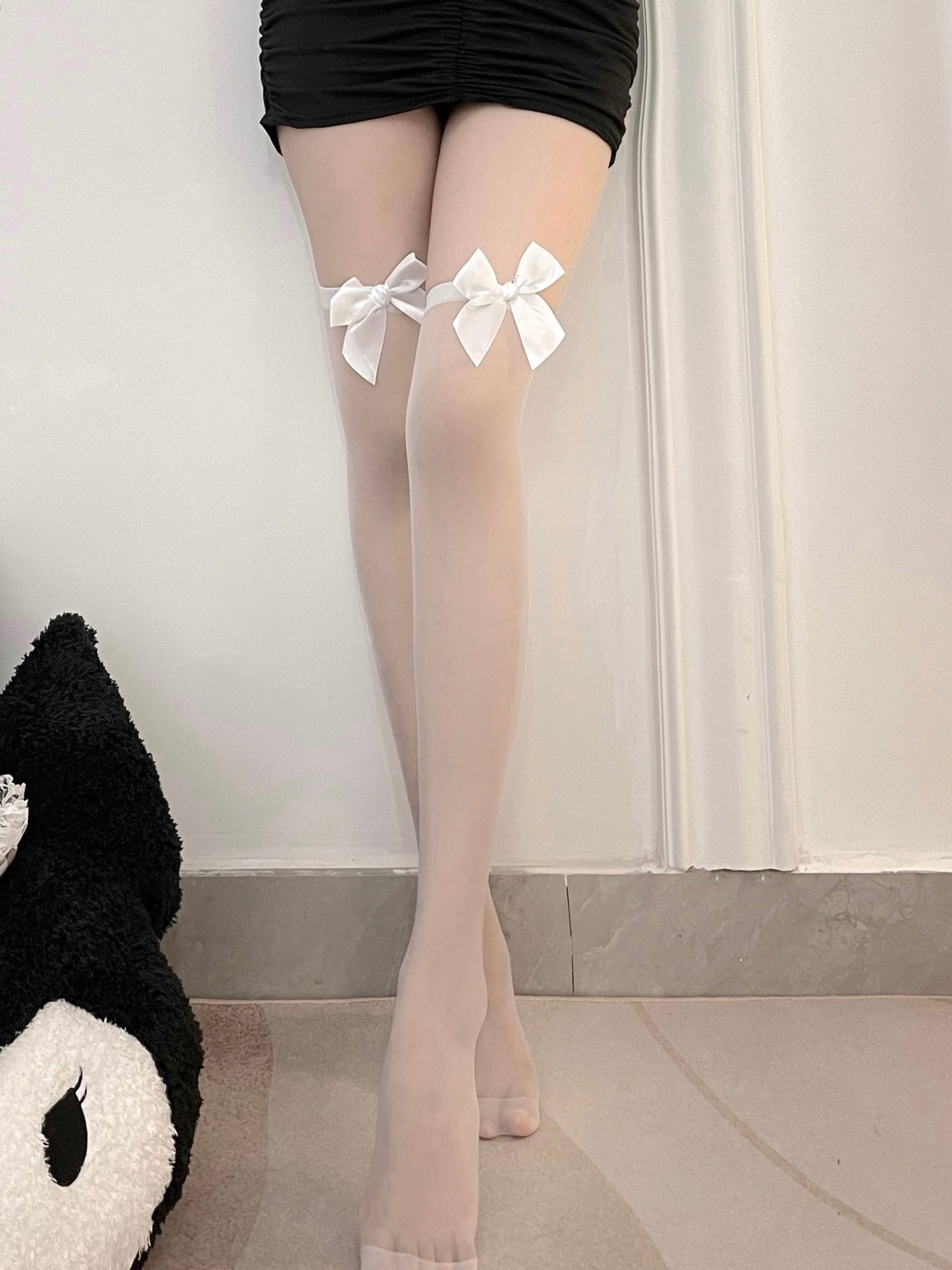 Ribbon Lace Stocking 【3008】