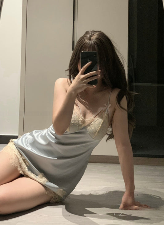 Satin Lace Slip Nightdress【2007】