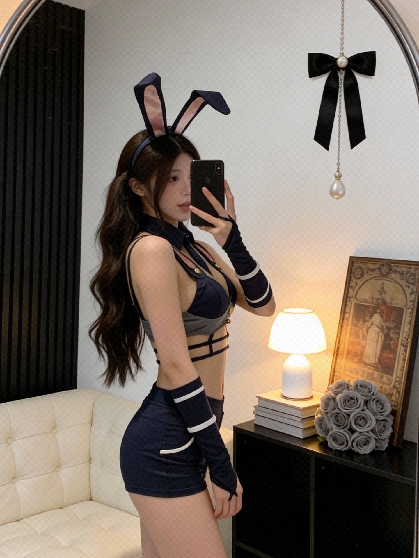 Sweet Bunny Style Halloween Outfit【0294】
