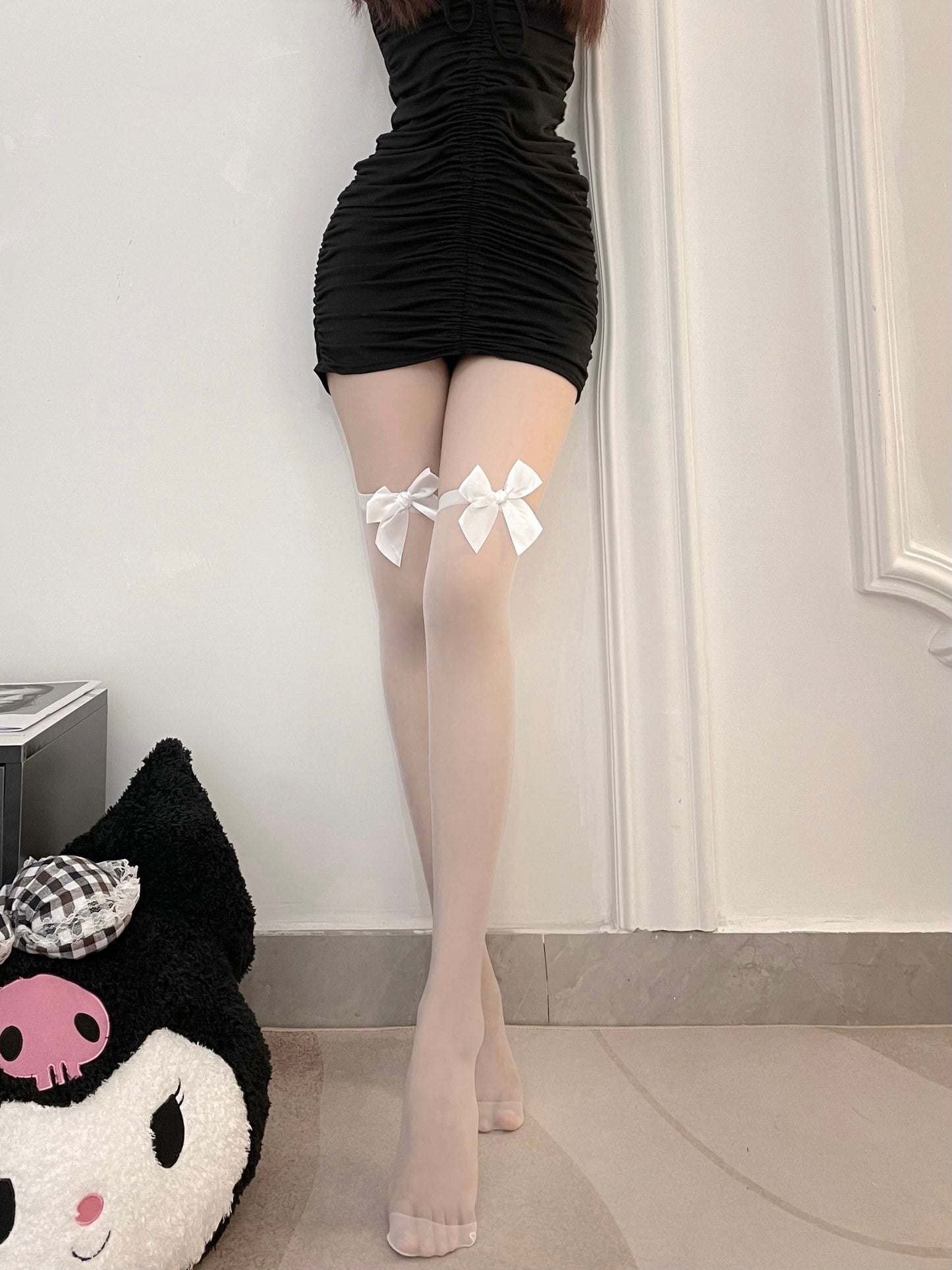 Ribbon Lace Stocking 【3008】